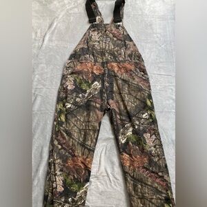 Round House Camo Overalls 36 / 38 x 34 Men’s Mossy Oak Hunting